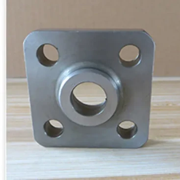 CNC Machining Shaped Carbon Steel Flanges. Non-standard customized mechanical parts. Precision spare parts generation, manufacturing and sales.