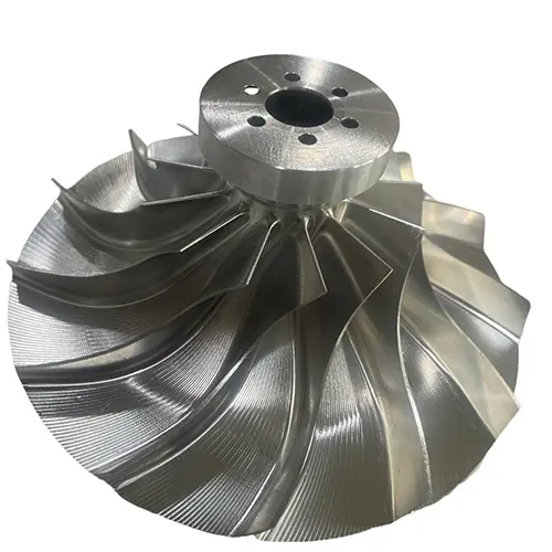 In modern industry, turbine impellers are widely used as a high-efficiency and reliable mechanical element in various mechanical devices. A turbine impeller is a device that utilizes its curved blades to generate centrifugal force and kinetic energy when rotating, thus converting energy into mechanical work. Turbine impellers are widely used, such as automobile engines, aircraft engines, ship propellers, gas turbines and so on, and are one of the core components of many mechanical equipment.