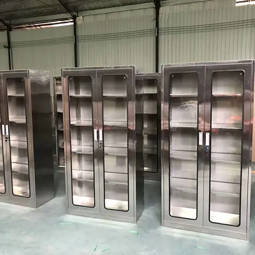 Stainless steel medicine cabinets are widely found in medical places such as in clinics and hospitals. ดังนั้น, for the sake of people's health, the choice of medical cabinet is particularly important. Today, we recommend a kind of office furniture that is both practical and high-end - SUN-YEE TECH customized stainless steel medical cabinet.