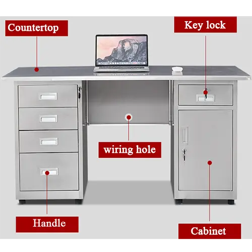 Sản phẩm: drawer table Material: SUS 304/ SUS 201/ SUS 316L Size: Standard or Customizable on request Drawer and cabinet: customized Lock: key lock Application: clean room, dust-free room, hospital, Pharmaceutical factories, food factories, GMP workshops, kitchens, vân vân.