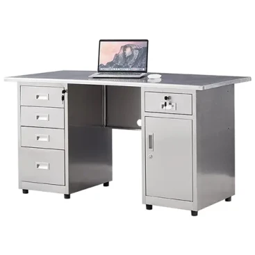 Produit: drawer table Material: SUS 304/ LEUR 201/ Taille du SUS 316L: Standard or Customizable on request Drawer and cabinet: customized Lock: key lock Application: clean room, dust-free room, hospital, Pharmaceutical factories, food factories, GMP workshops, kitchens, etc..